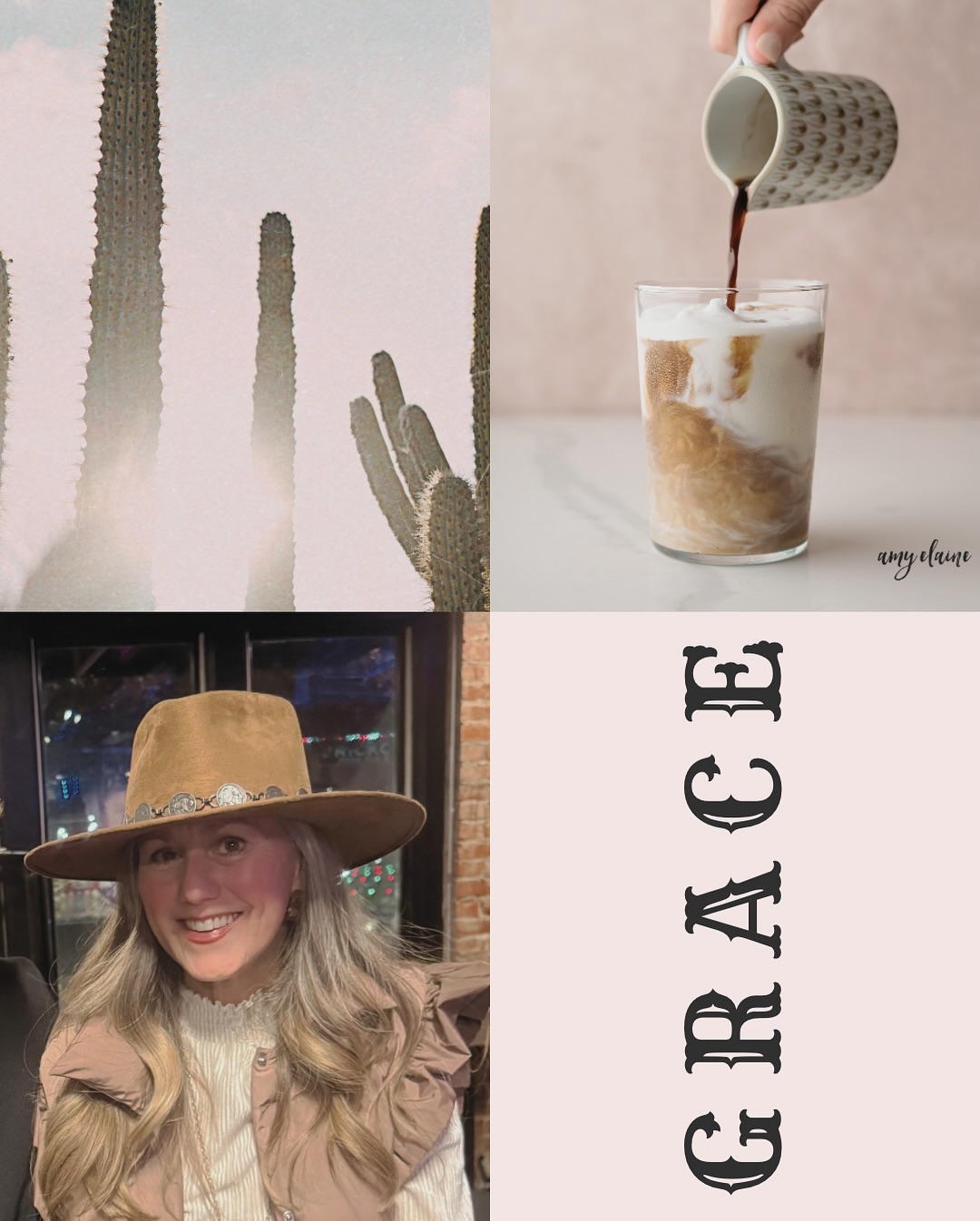 Grace: the extension offered by God’s hand to transform our heart, making it His forever home.