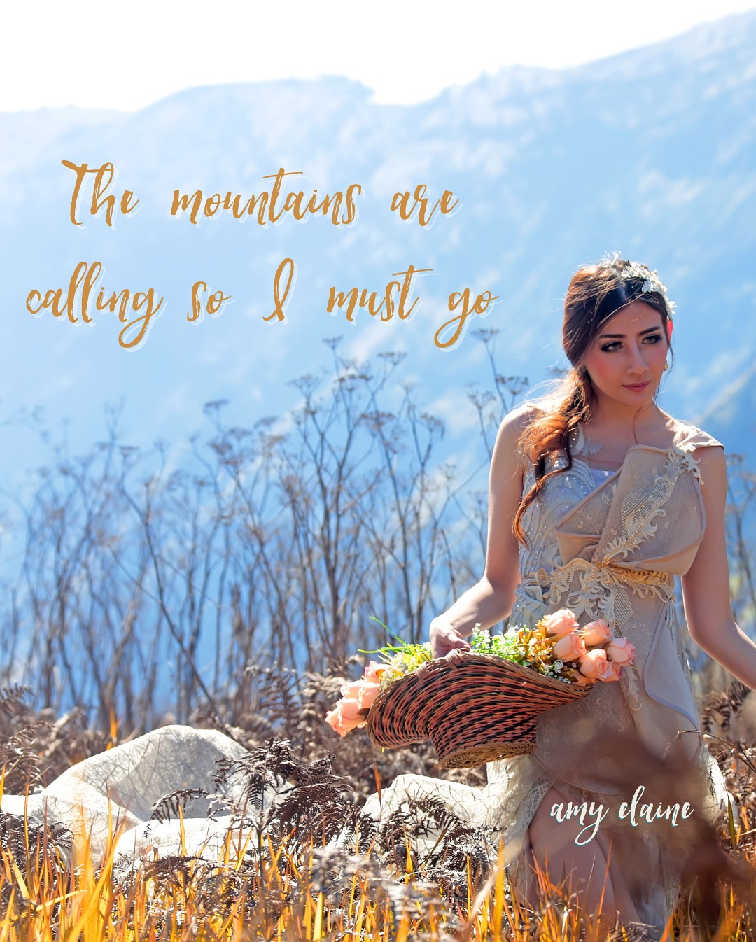 The mountains are calling so I must go